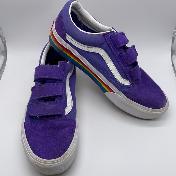 vans velcro platform